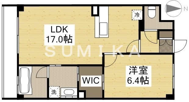5階の間取り図
