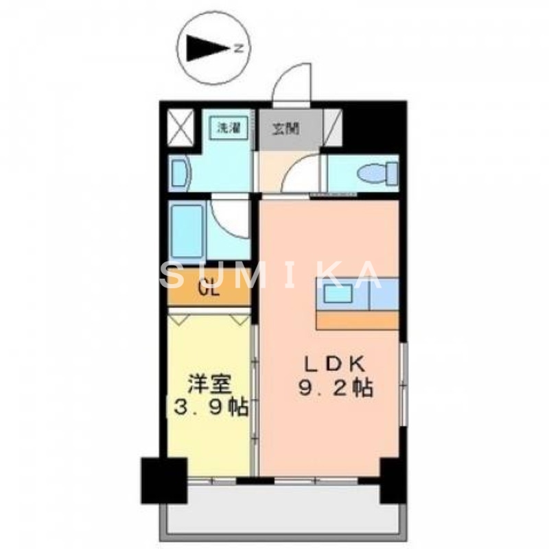 3階の間取り図