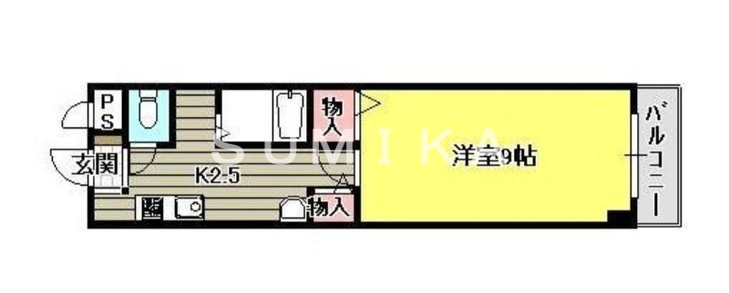 3階の間取り図