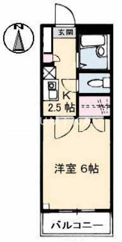 3階の間取り図