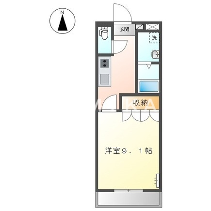1階の間取り図