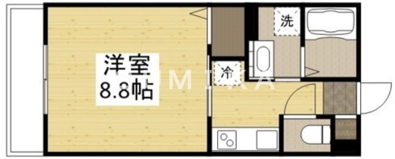 1階の間取り図