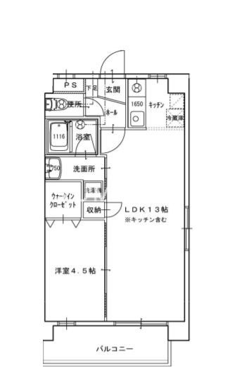 2階の間取り図