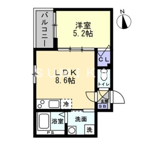 3階の間取り図