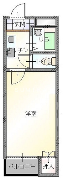 3階の間取り図
