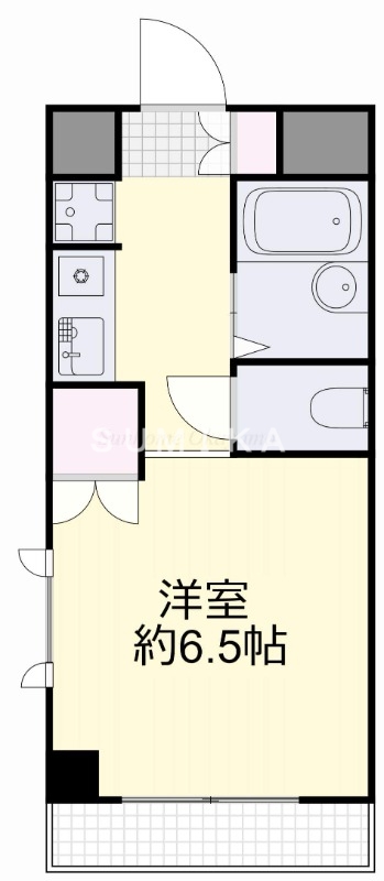 6階の間取り図