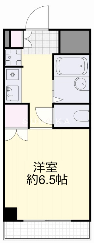2階の間取り図