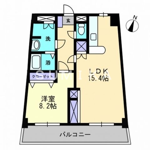 5階の間取り図