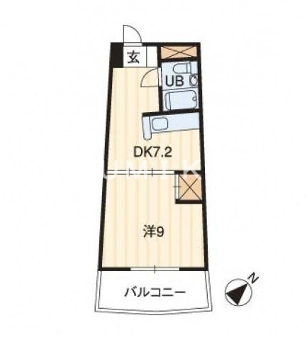 3階の間取り図