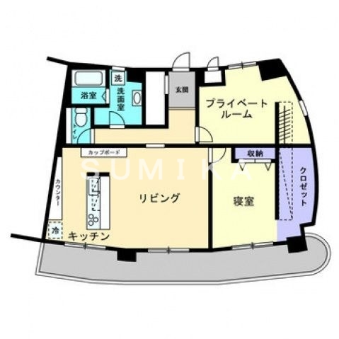 10階の間取り図