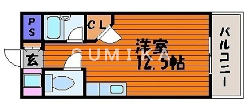 9階の間取り図