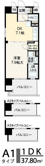 7階の間取り図