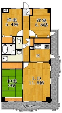 ３ＬＤＫ