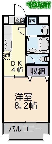 3階の間取り図