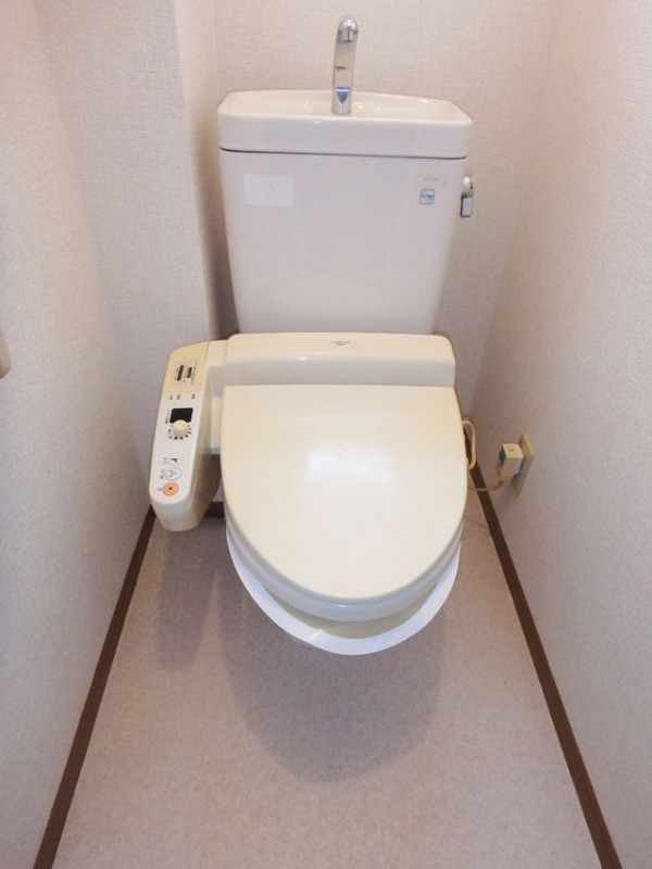 ウォシュレット付き! ウォシュレット付き!