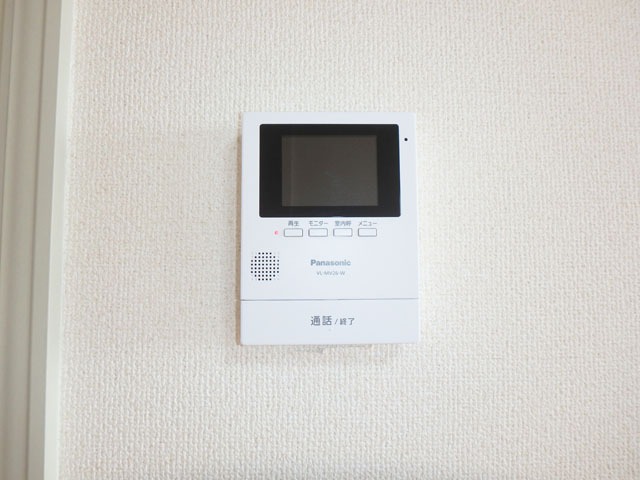 モニターホン付きで来客時も安心です☆ モニターホン付きで来客時も安心です☆