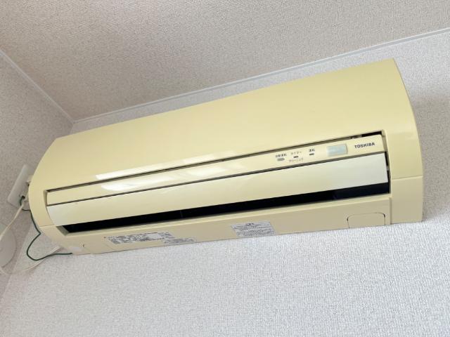エアコン付きで夏も冬も快適♪ エアコン付きで夏も冬も快適♪