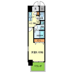 2階の間取り図