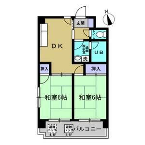 6階の間取り図