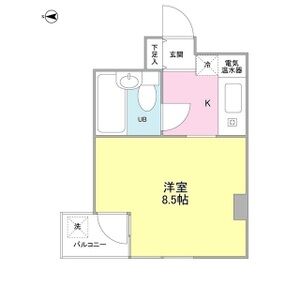 2階の間取り図