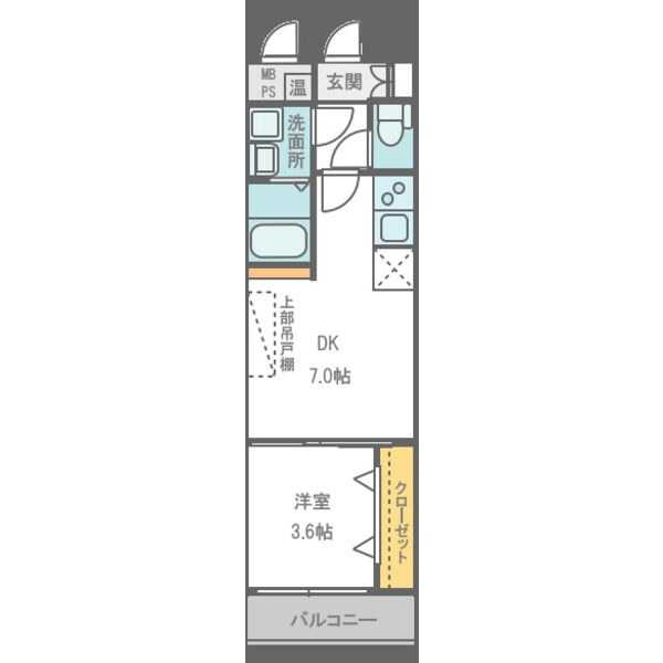 3階の間取り図