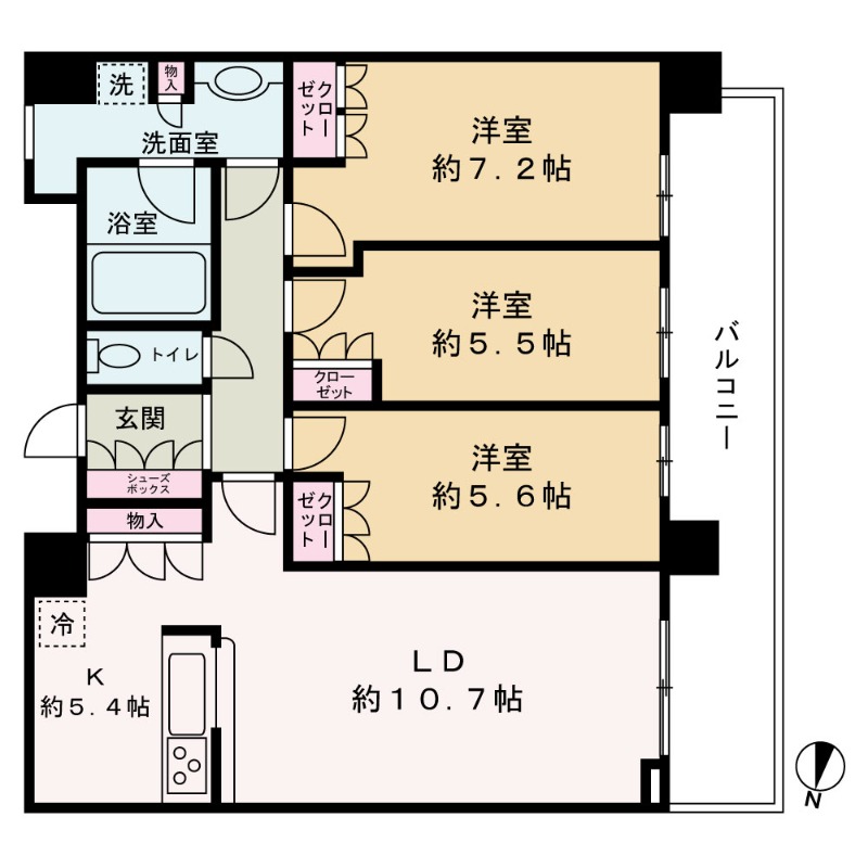 25階の間取り図