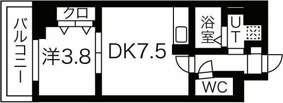 1階の間取り図