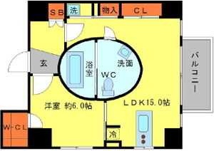 14階の間取り図