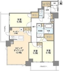 39階の間取り図