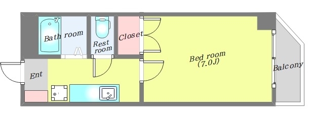 3階の間取り図