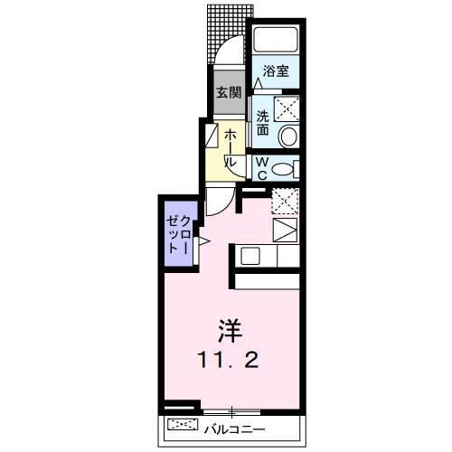 1階の間取り図