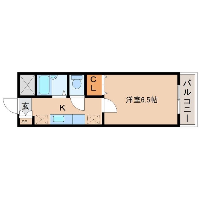 1階の間取り図