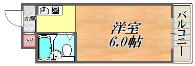 2階の間取り図