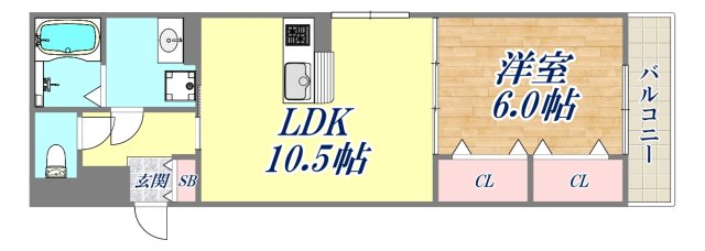 3階の間取り図