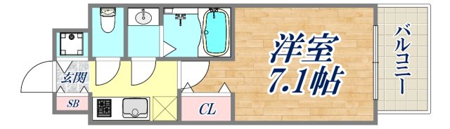 10階の間取り図