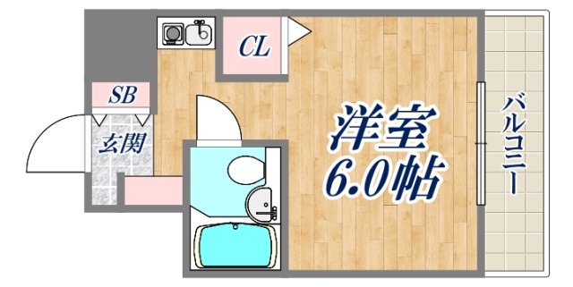3階の間取り図