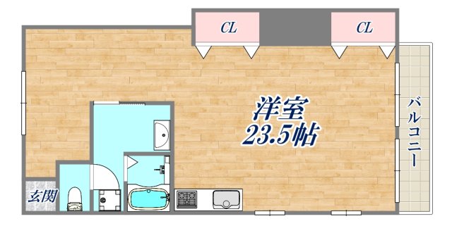 3階の間取り図