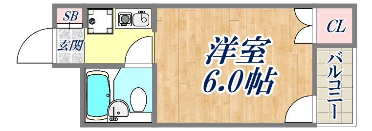 3階の間取り図