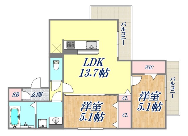 間取図