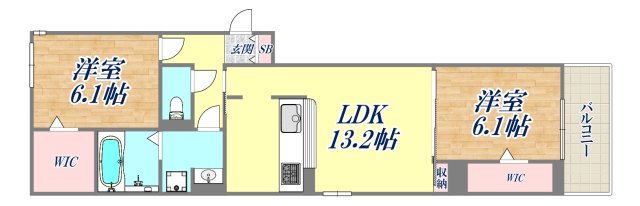 間取図
