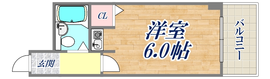 6階の間取り図