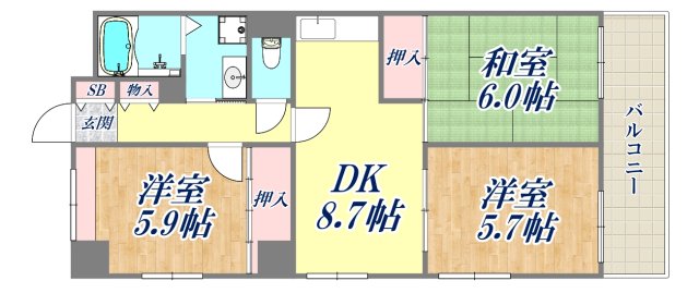 間取図