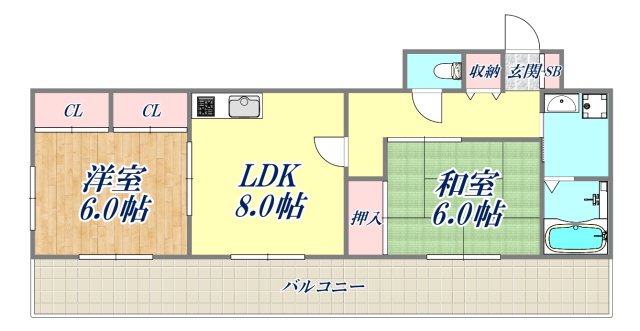 3階の間取り図