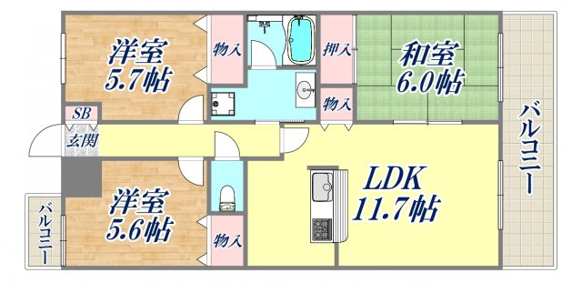 間取図