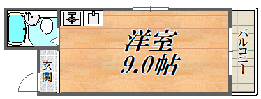 3階の間取り図