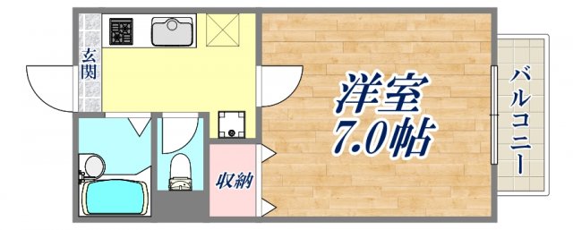 1階の間取り図