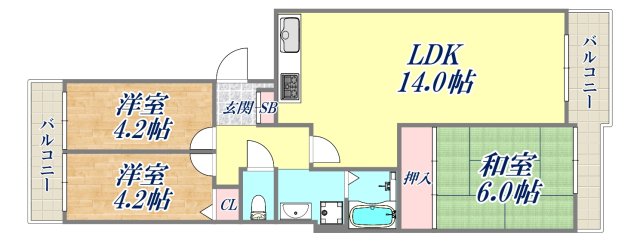 間取図