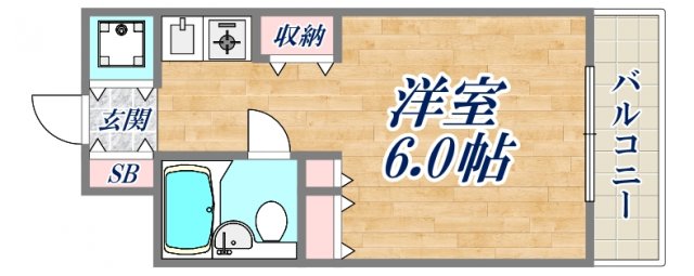 3階の間取り図