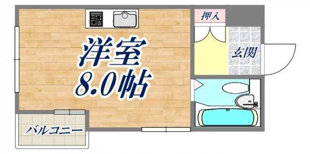 3階の間取り図