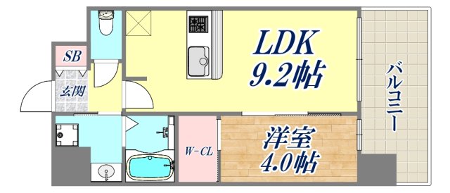 11階の間取り図
